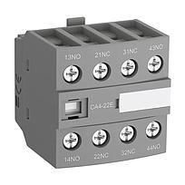 CA4-22E Bloque de contactos auxiliares para relevador AF