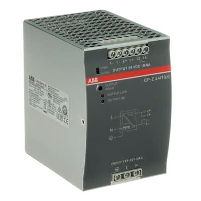 CP-E 24/10.0 Fuente de poder Tipo Estandar 110-220 Vca / 24 Vcd 10.0 A 240 W