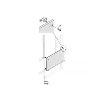 Panel ciego H=400MM A=400MM