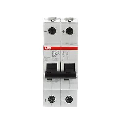S202M-K32UC Interruptor Automático Miniatura S200MUC - 2P - 32 A - Curva K