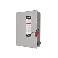 Interruptor de Seguridad sin fusibles, Servicio Pesado 3 hilos, 3 Polos, 30 Amp, 600V, Servicio interior Nema 1