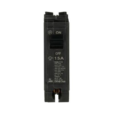 THQL1115 Interruptor termomagético enchufable 10KA QL 1P  120/240V 15A