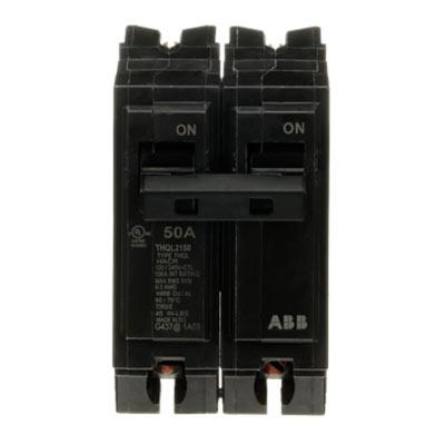 THQL2150 Interruptor termomagético enchufable 10KA QL 2P 120/240V 50A