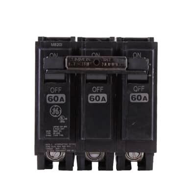 THQL32060 Interruptor termomagético enchufable 10KA QL 3P 240V 60A