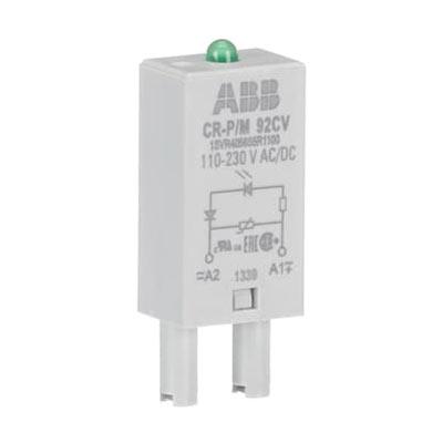 CR-P/M 92CV  Módulo LED verde p/ Relé Encapsulado Tipo PCB o Mini 120-230 V cd/ca