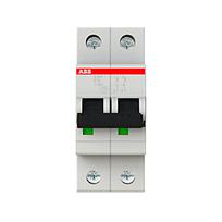 S202-C6 Interruptor Automático Miniatura S200 - 2P - 6 A - Curva C