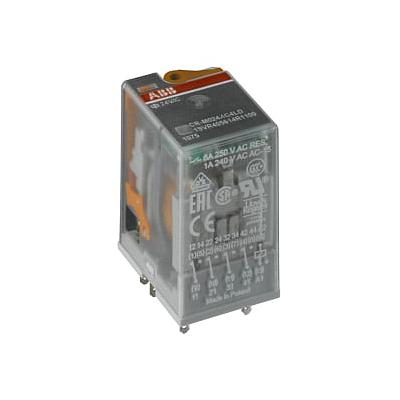 CR-M110AC4 Relevador encapsulado Miniatura Alimentación 110 Vca Con 4c/o