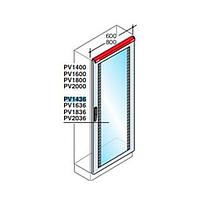 L Puerta de vidrio 2000x600mm