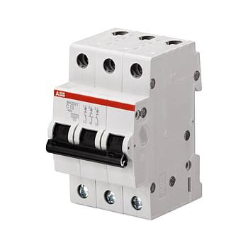SH203T-C6 Interruptor Automático Miniatura SH200T - SH200T - 3P - 6 A - Curva C