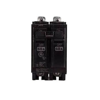 Interruptor derivado atornillable de 2 polos, 60Amp, 208V, 10kA