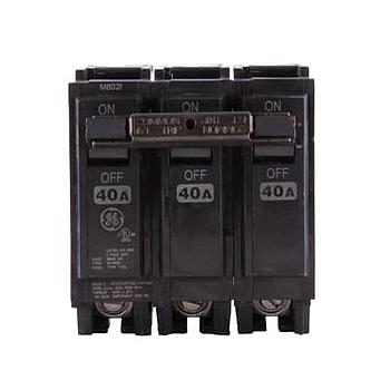 THQL32040 Interruptor termomagético enchufable 10KA QL 3P 240V 40A