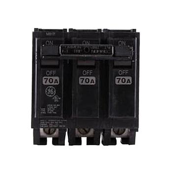 THQL32070 Interruptor termomagético enchufable 10KA QL 3P 240V 70A