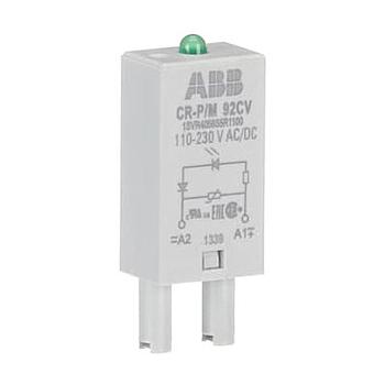 CR-P/M 92CV  Módulo LED verde p/ Relé Encapsulado Tipo PCB o Mini 120-230 V cd/ca