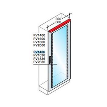 L Puerta de vidrio 2000x600mm