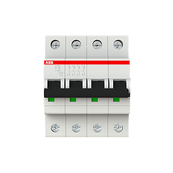 S204-C10 Interruptor Automático Miniatura S200 - 4P - 10 A - Curva C